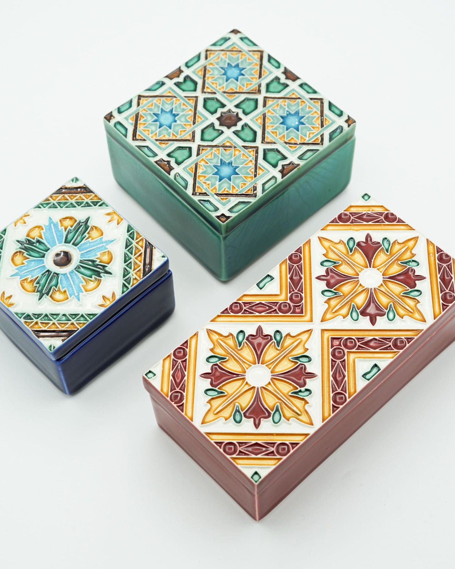 Caixa de Cerâmica Hispano-Árabe Grande
