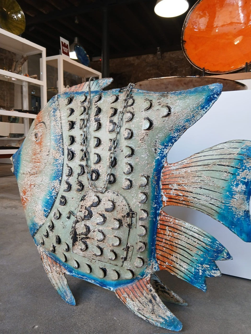 Peixe Médio Azul
