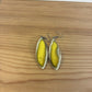 Brinco Ondulado Amarelo